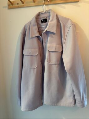 Simons Light Lavender Men’s Overshirt Jacket